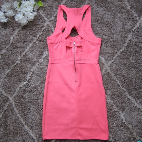 BLVD Vibrant Pink Dress - Picture 2 of 8